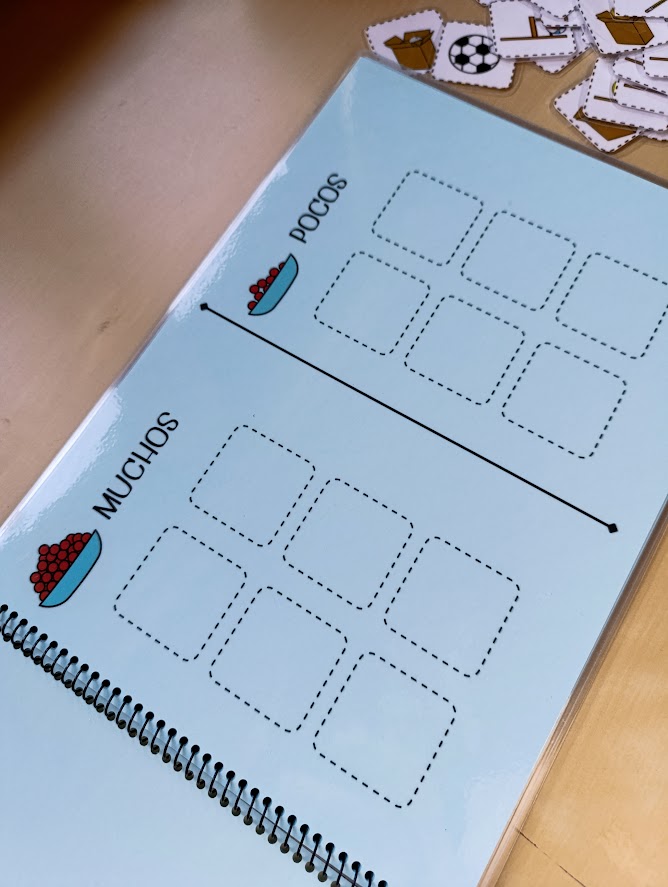 Material TEACCH: Cuadernos de conceptos básicos