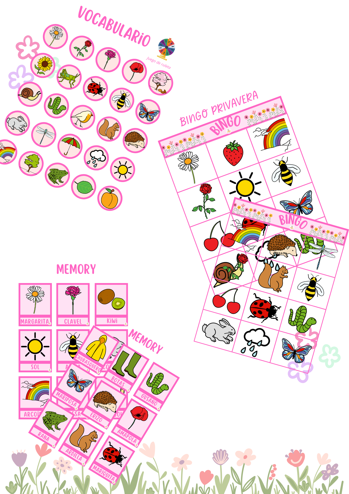 Juegos de Primavera. 