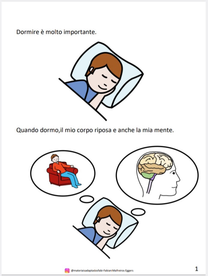 Storia sociale: Imparo a dormire da solo