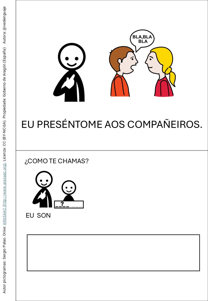 PRESÉNTOME AOS MEUS COMPAÑEIROS