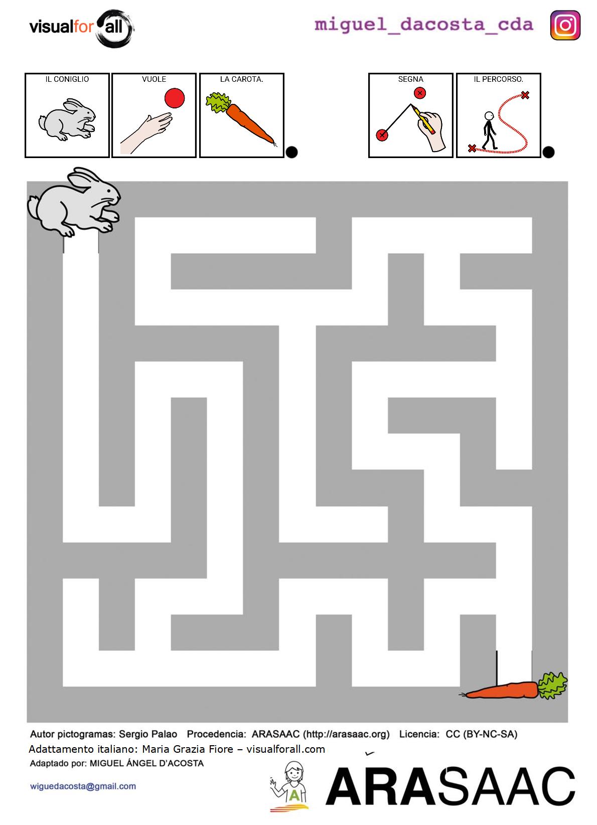 Labirinti per lo sviluppo cognitivo e motorio