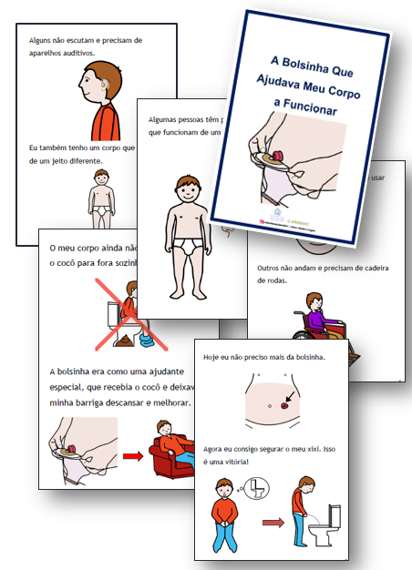 Història social: la bossa ajuda el meu cos.