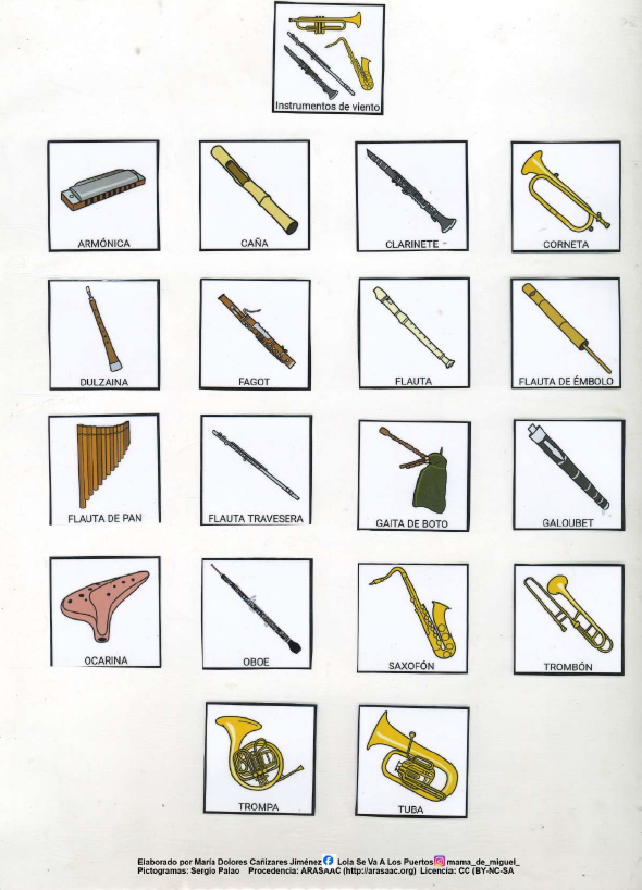 Instrumentos musicales