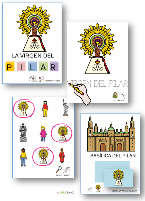La virgen del Pilar. 