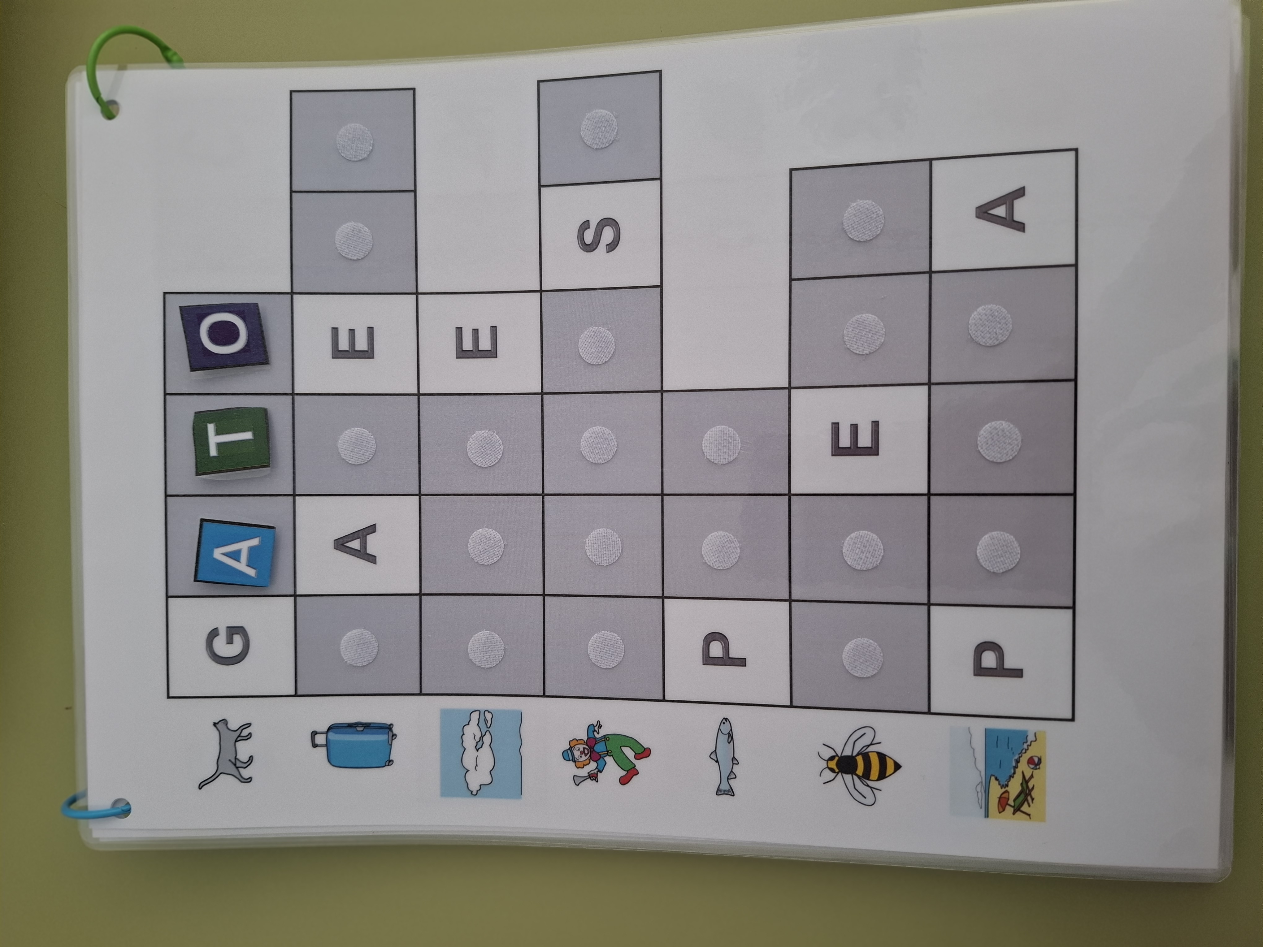 Cuaderno de fichas para Formar Palabras