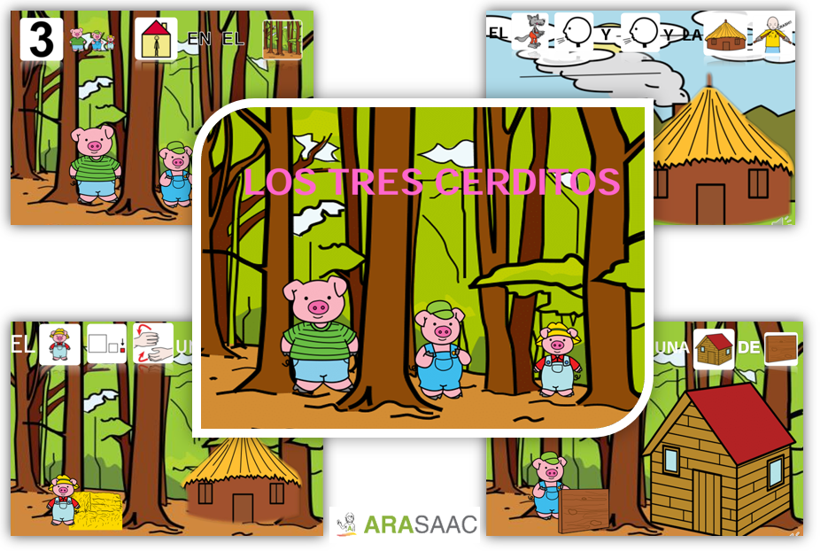 Cuento: Los tres cerdito. 