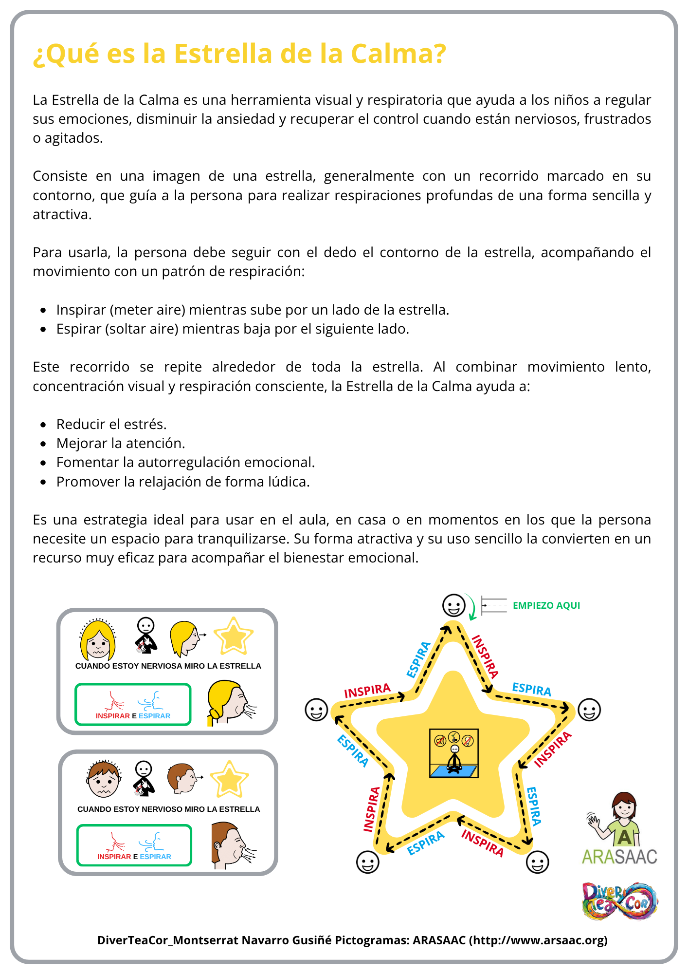 estrella de la calma