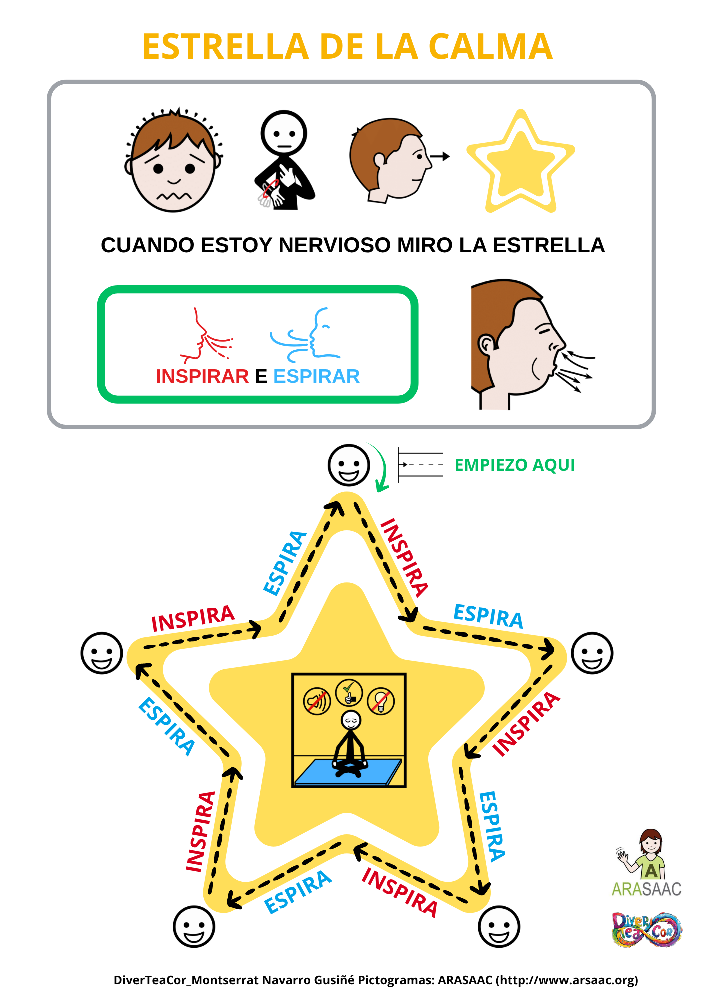 estrella de la calma