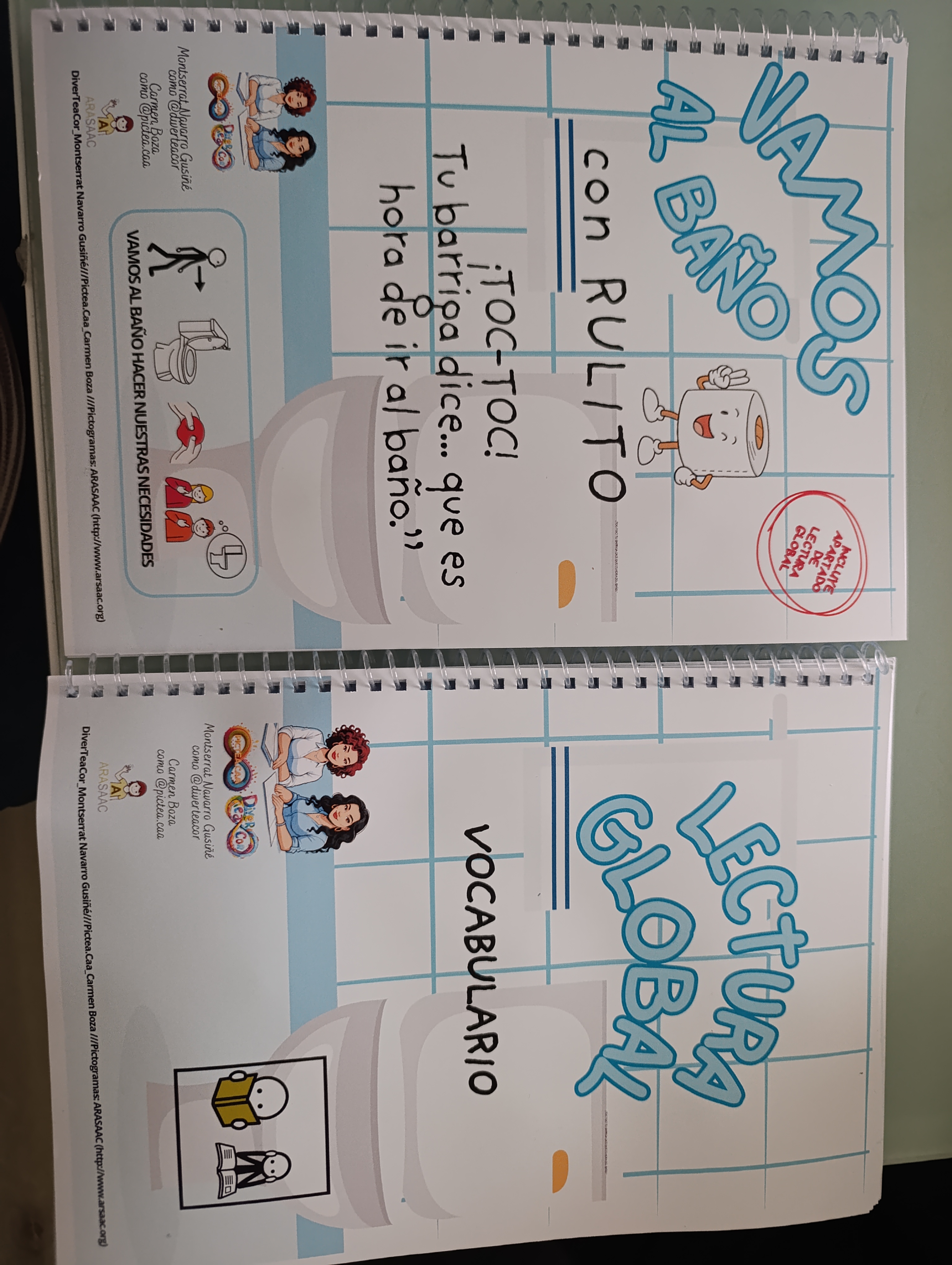 Historia social: Vamos al baño.