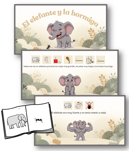 Cuento: El elefante y la hormiga
