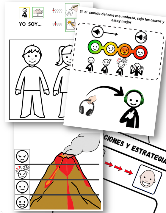 Cuaderno personal de gestión de emociones.