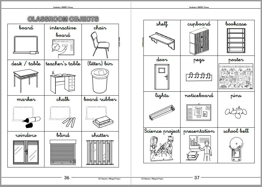 Vocabulary Book - Basics