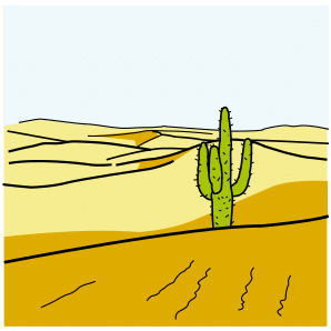 Paisaxe deserta