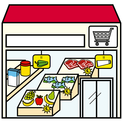 Pictograma para Ir ao supermercado
