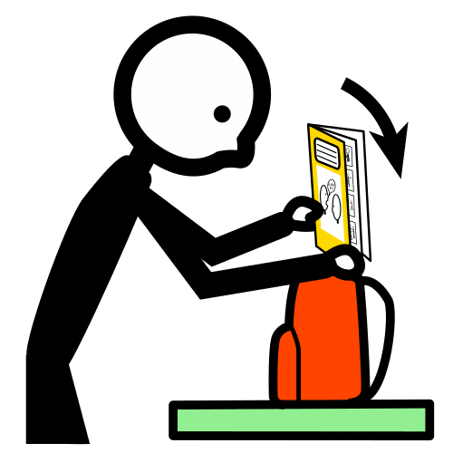 Pictograma para Guardar as compras